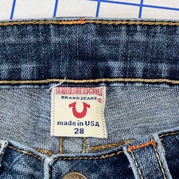 Vintage True Religion Joey low rise flare jeans size 28 - Picture 10 of 11